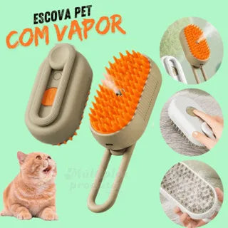 Escova A Vapor 3 Em 1