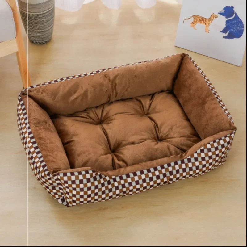 Cama Macia de Veludo