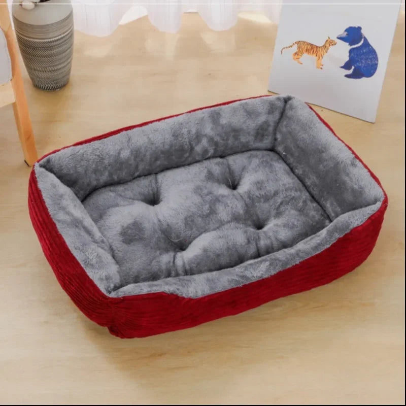 Cama Macia de Veludo