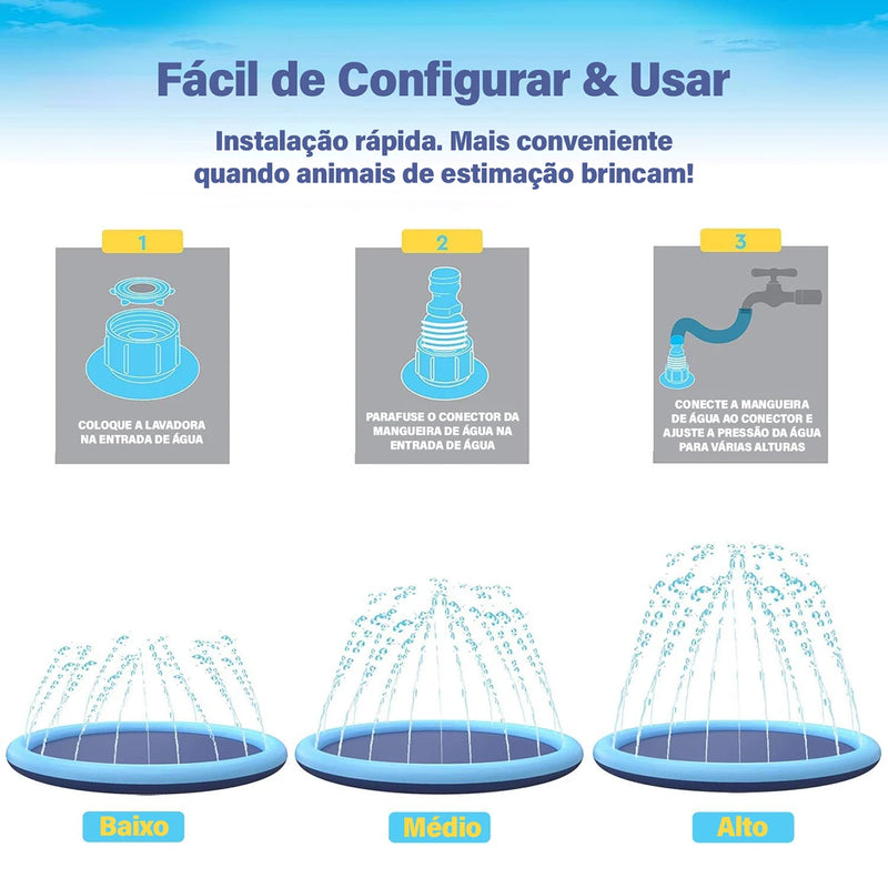 Piscina para cães e gatos